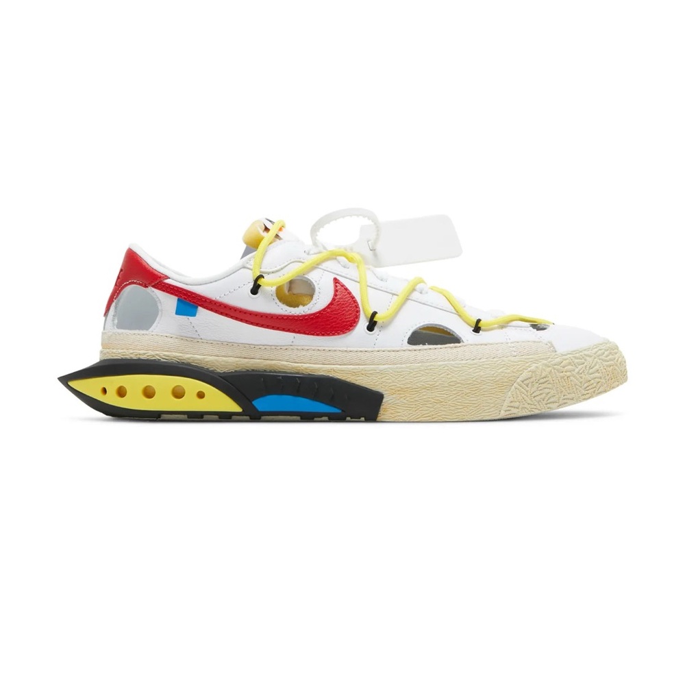 Off-White x Nike Blazer Low 'White University Red'